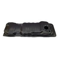 Пластиковый топливный бак SsangYong Rexton 1 Дизель, 2001-2006 г.в. (PP)